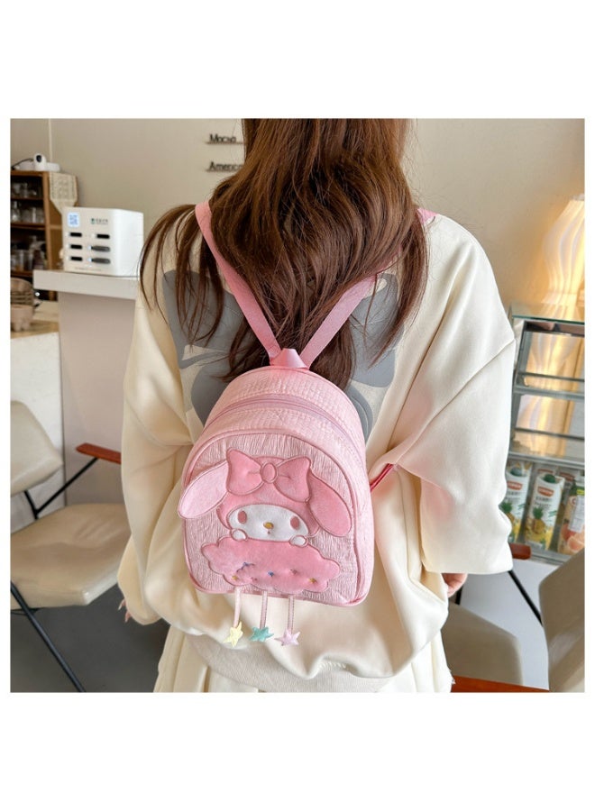Pink Melody backpack, shoulder bag, handbag, children's toy bag - Image 2